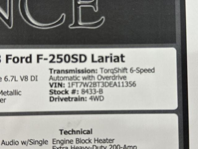 2013 Ford F-250 LARIAT