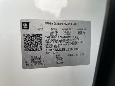 2020 GMC Acadia SLT