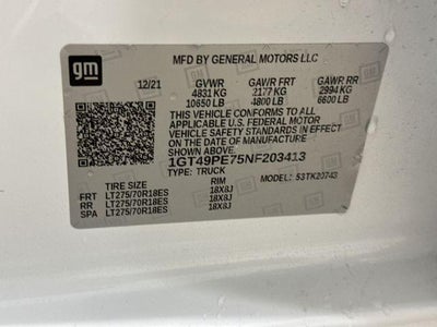 2022 GMC Sierra 2500 HD AT4