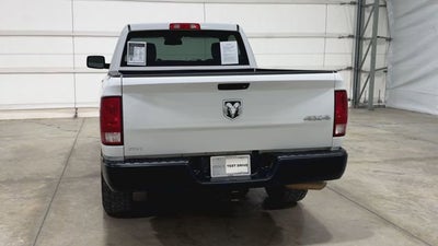 2018 RAM 1500 Tradesman Regular Cab 4x4 6'4" Box