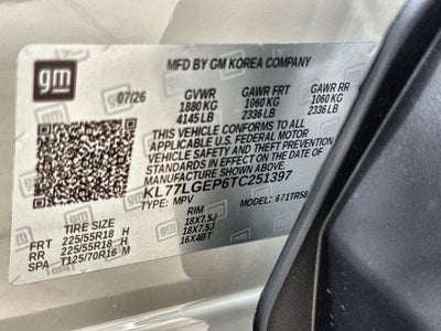 2026 Chevrolet Trax 1RS