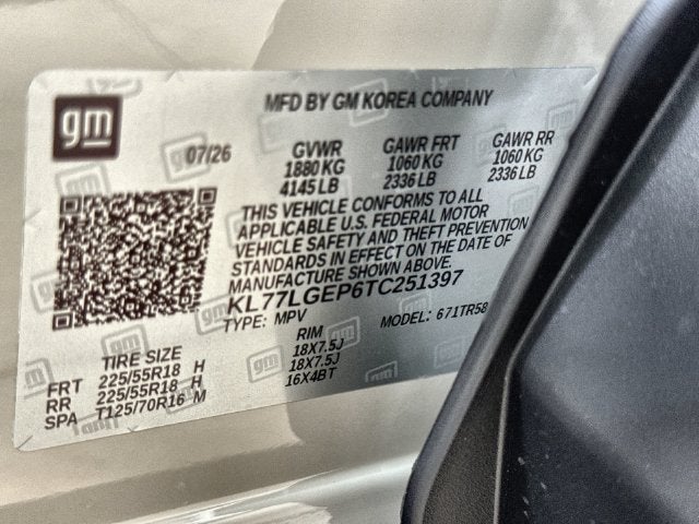 2026 Chevrolet Trax 1RS
