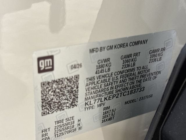 2026 Chevrolet Trax ACTIV